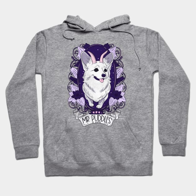 Mr Puddles 2 Hoodie by Jess Adams